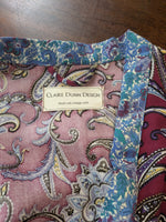 Load image into Gallery viewer, Burgundy paisley
