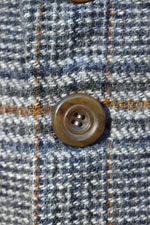 Load image into Gallery viewer, Grey and mustard check waistcoat
