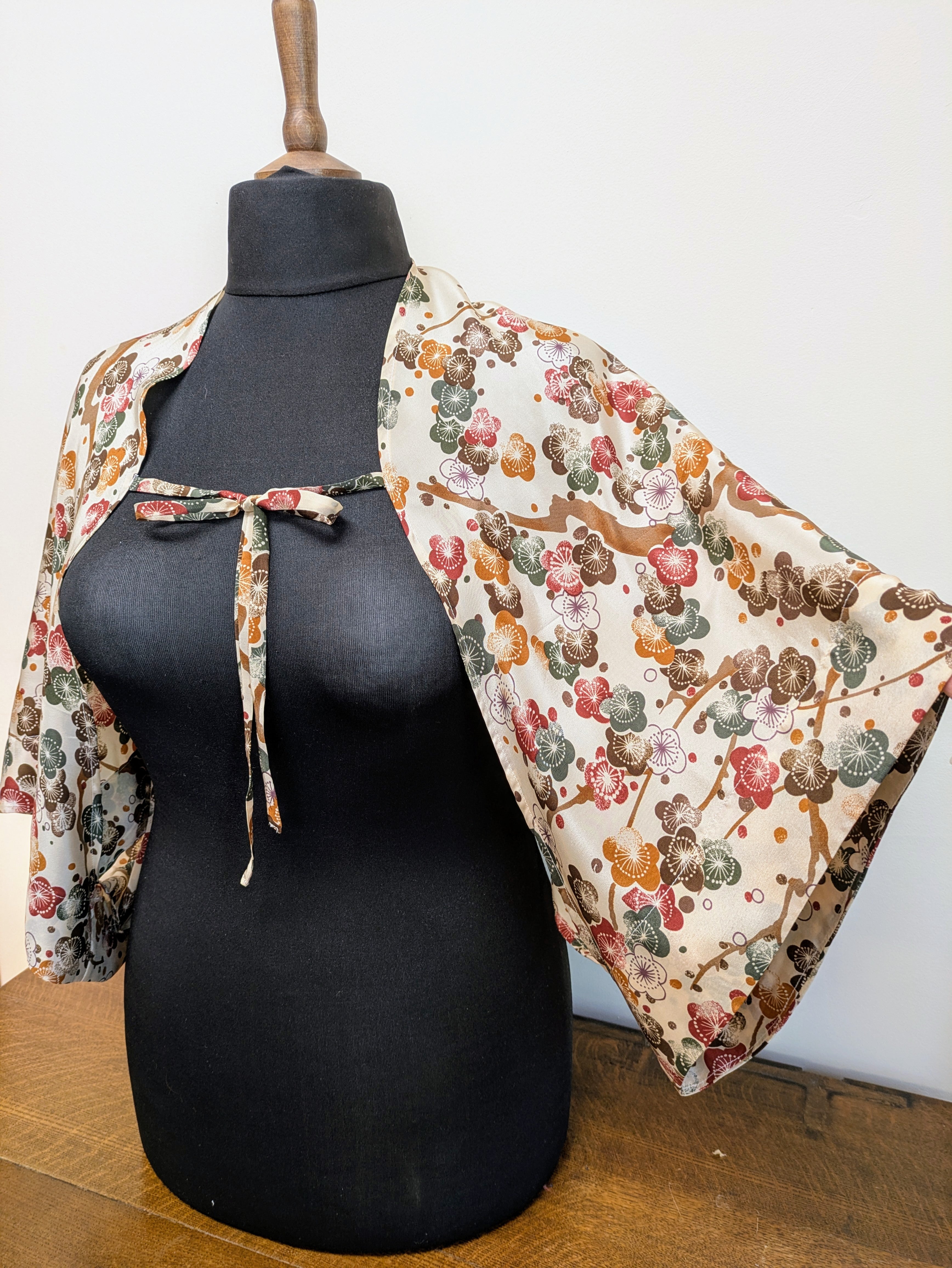 Orissa silk kimono shrug