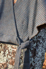 Load image into Gallery viewer, Teal houndstooth
