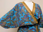 Load image into Gallery viewer, Vivid turquoise and gold
