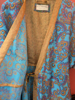 Load image into Gallery viewer, Vivid turquoise and gold
