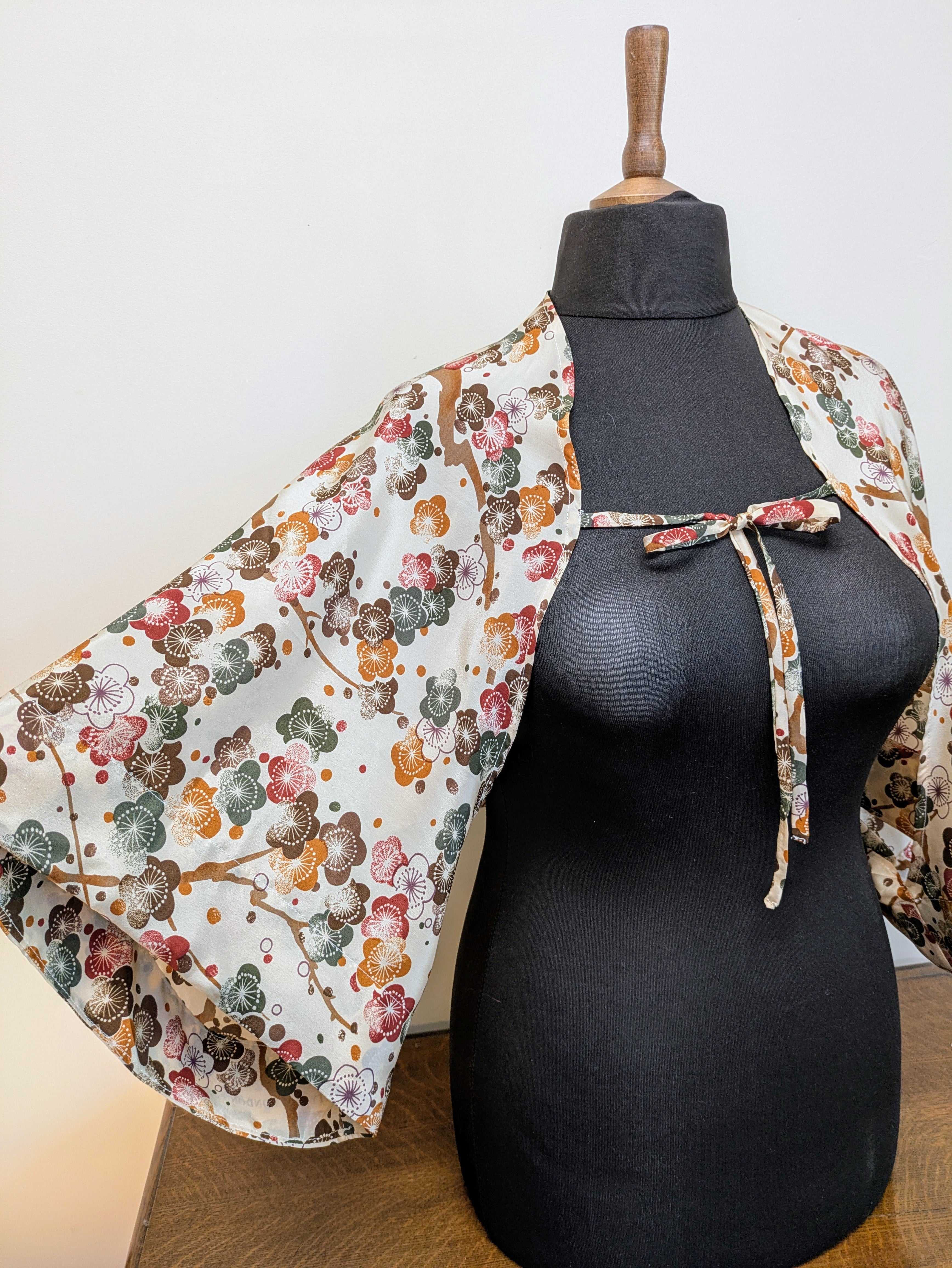 Orissa silk kimono shrug