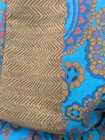 Load image into Gallery viewer, Vivid turquoise and gold
