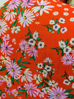 Load image into Gallery viewer, Red floral kimono shrug
