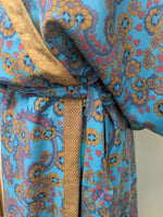 Load image into Gallery viewer, Vivid turquoise and gold
