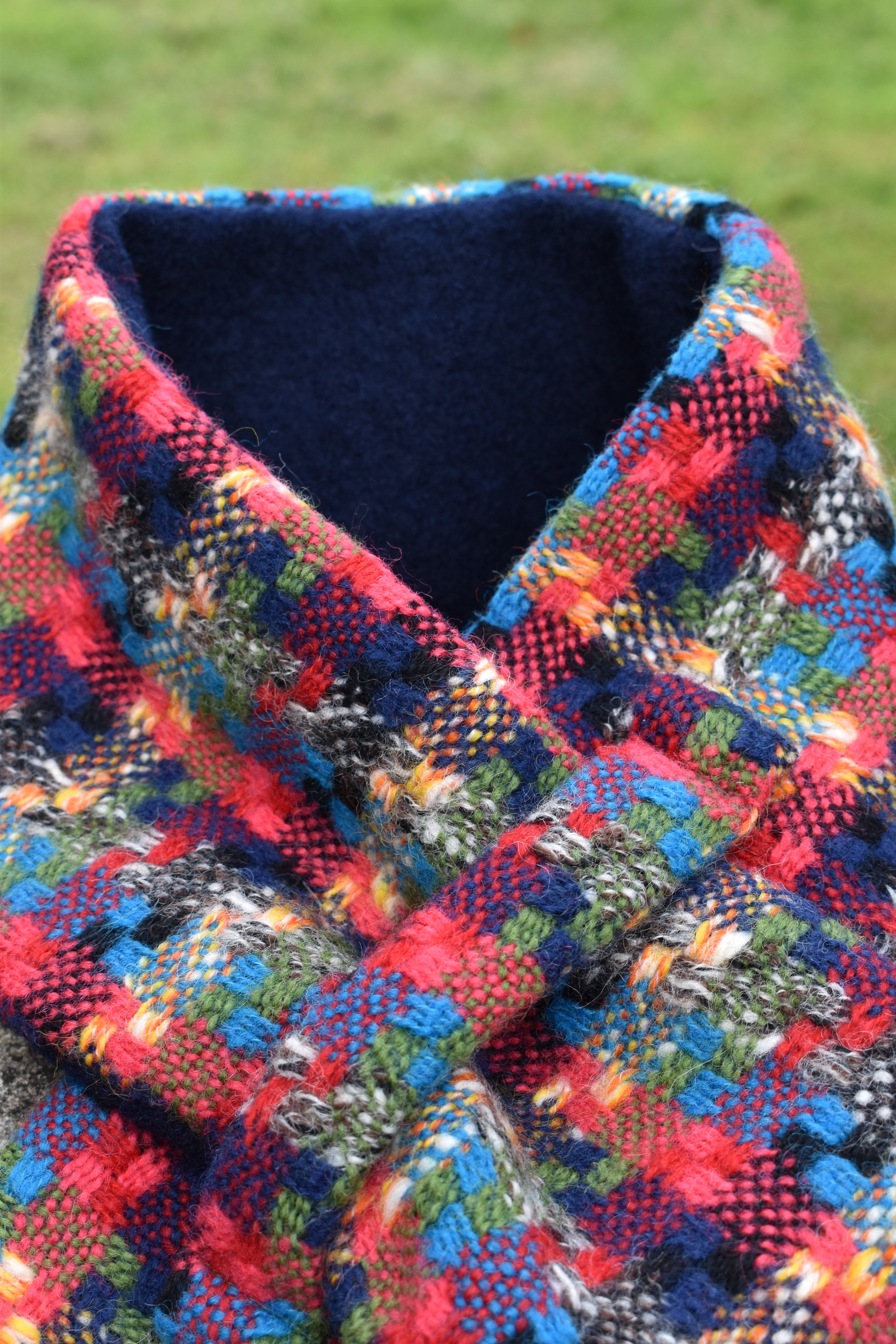 Multi colour loop scarf