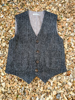 Load image into Gallery viewer, Black/grey Herringbone
