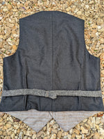 Load image into Gallery viewer, Black/grey Herringbone
