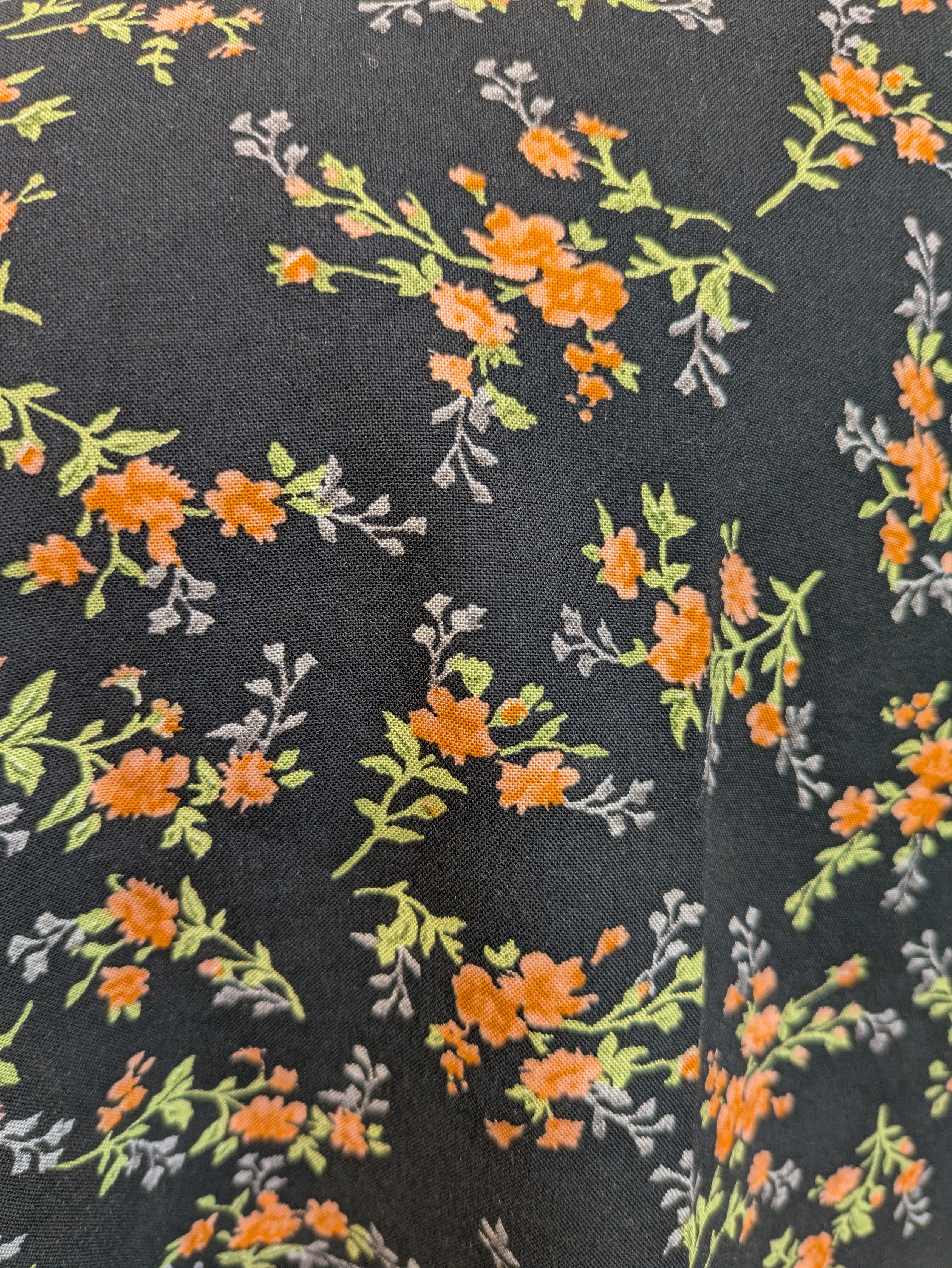 Black floral kimono shrug
