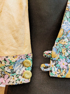 Summer floral wrap shawl
