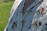 Load image into Gallery viewer, Pearl floral wrap capelet
