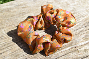 Silk scrunchie