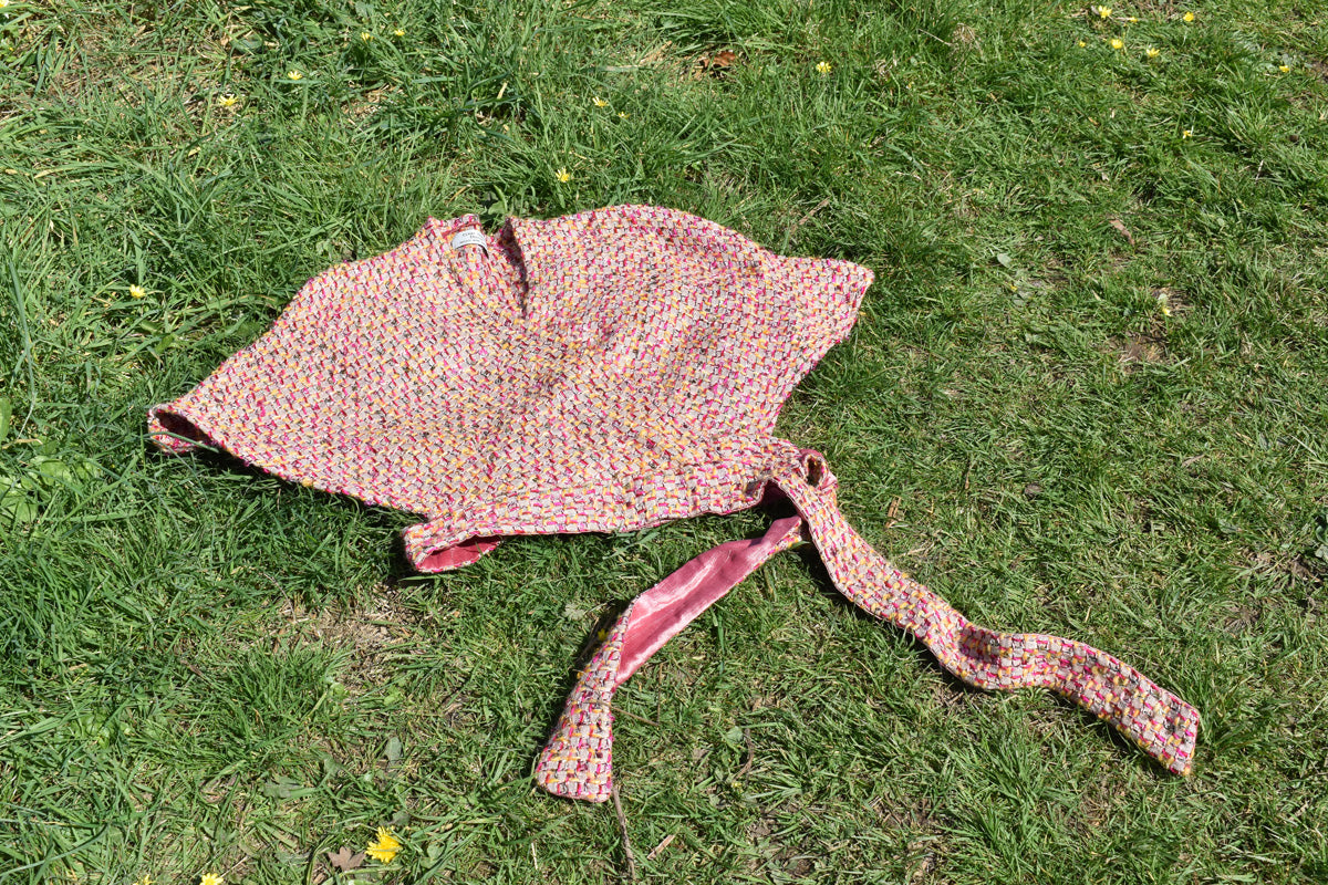 Linton tweed wrap shawl